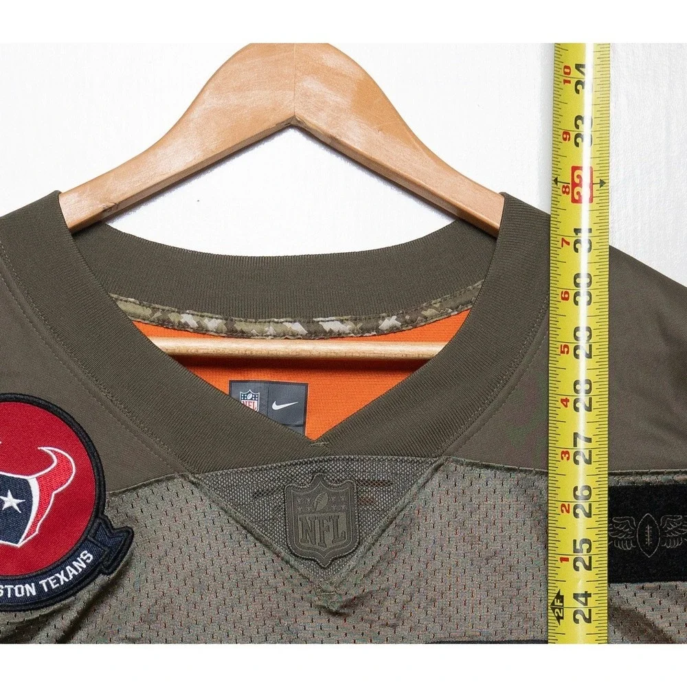 Nike NFL Houston Texans Jersey Men's XL Army Salute to Service USA #99 JJ WATT